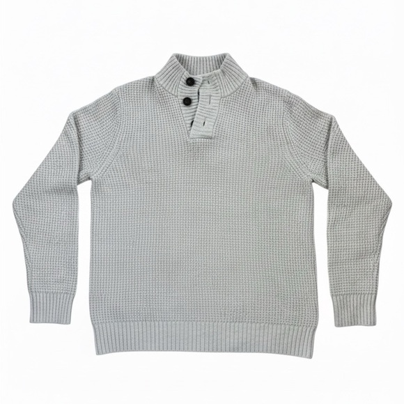 3/$25 Old Navy Men's Light Gray Turtleneck Sweater - Picture 1 of 1